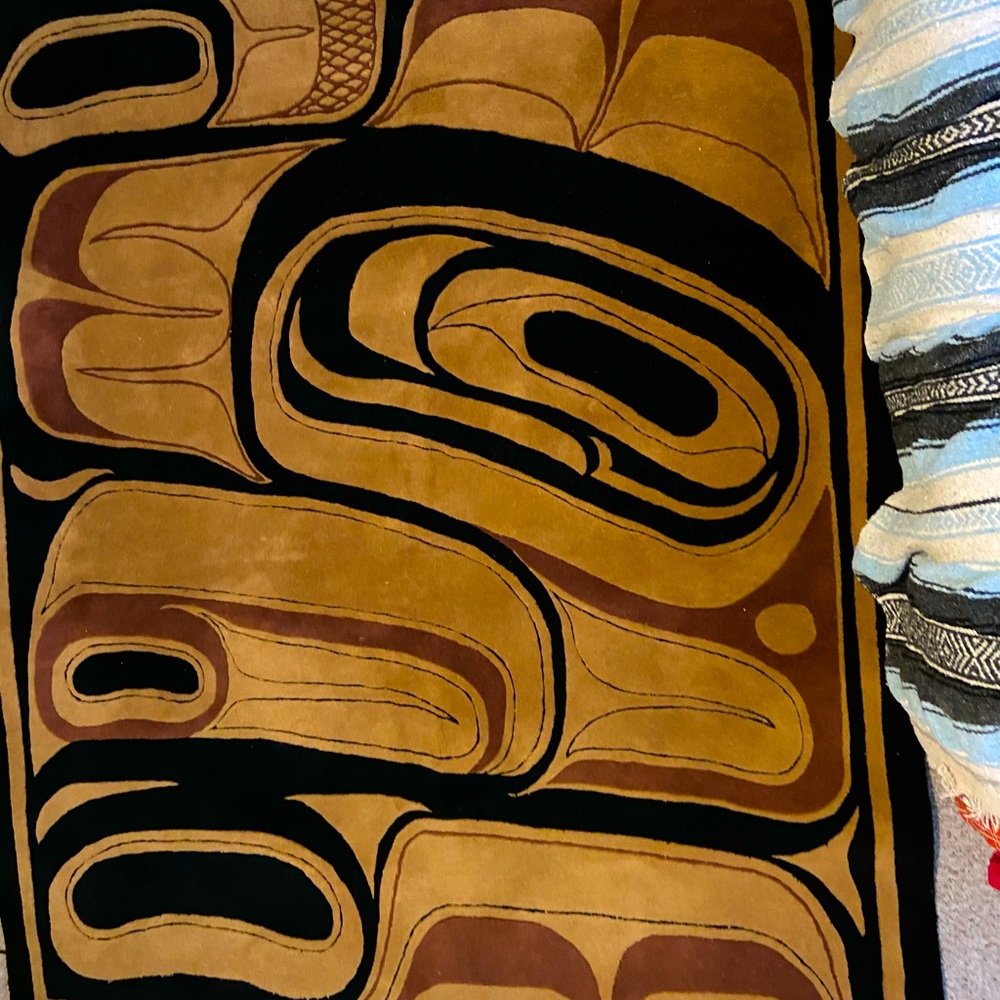 *SOLD* Hand Tufted Wool Rug - 6x8